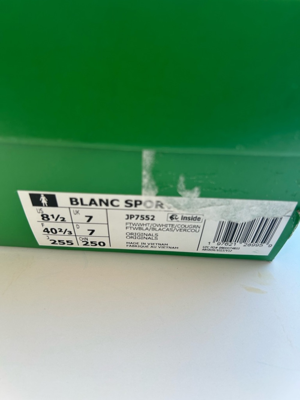 SPORTY & RICH x ADIDAS Originals ‘Blanc’ Colab-Multiple sizes - Picture 11 of 14